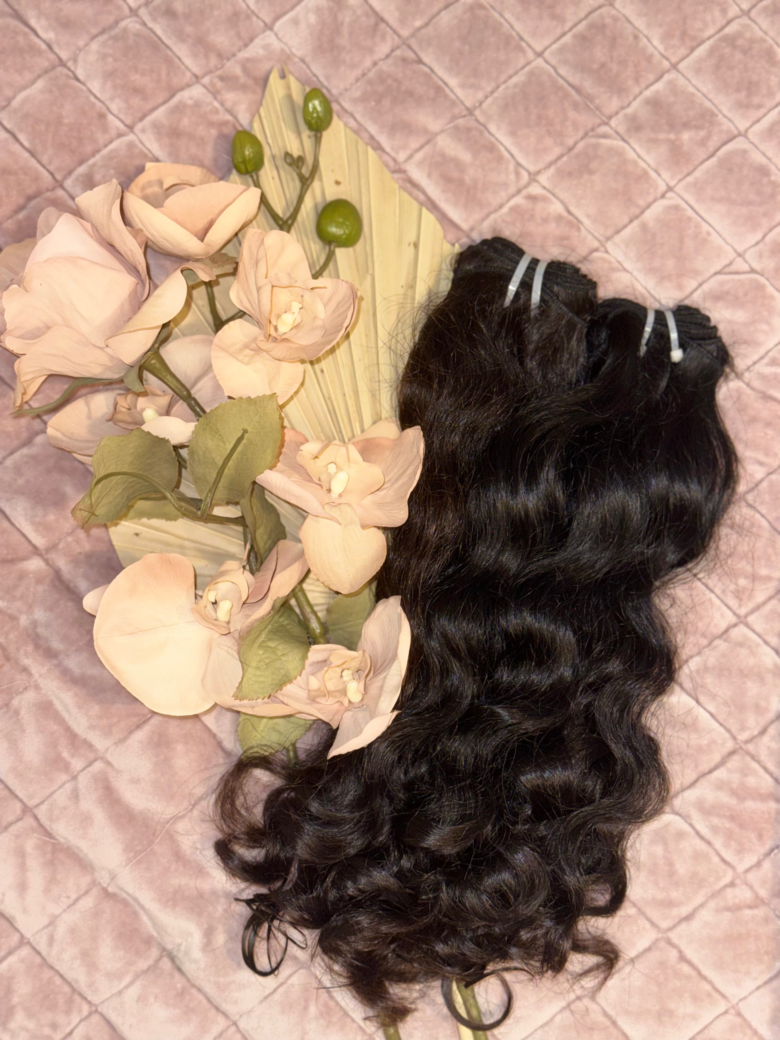 LUSCIOUS RAW INDIAN CURLY